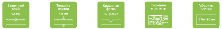 IDEAL FLOORING - �������� SPC �������, ��������� TOUCH WOOD